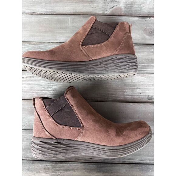 Ryka Noelle Ankle Boot Brown Cushioned Slip on Size‎ 8 - Picture 9 of 11